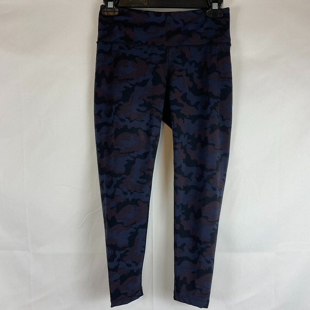 Splits59 Blue and Black Camouflage Leggings